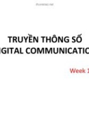 Truyền thông số Digital Communication-Week 10