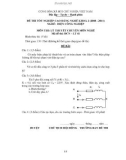 Đề tốt nghiệp CĐ nghề khóa 2 Điện công nghiệp (2008-2011) - Mã: ĐCN - LT 41 - Phần lý thuyết (kèm Đ.án)
