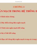 Bài giảng Chương 4: Ngắn mạch trong hệ thống điện