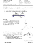 Đề thi kết thúc học phần học kì phụ môn Cơ lý thuyết năm 2020-2021 có đáp án - Trường CĐ Kỹ thuật Cao Thắng