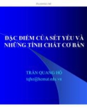 Bài giảng Cơ học đất - Chương 1: Đặc điểm của sét yếu và những tính chất cơ bản