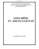 Giáo trình Sửa chữa và bảo dưỡng hệ thống truyền động của ôtô - CĐ Giao thông Vận tải