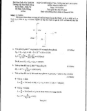 Đáp án đề kiểm tra cuối học kỳ năm học 2015 - 2016 môn Mạch điện tử