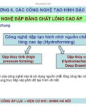 Bài giảng Gia công áp lực: Chương 6 - ĐHBK Hà Nội