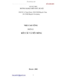 Nhà cao tầng - Phần II: kết cấu và nền móng