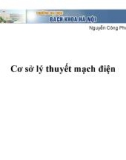 Nguyễn Công phương ĐHBKHN_Cơ sở lý thuyết mạch điện Giới thiệu