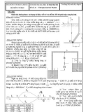 Đề thi kết thúc học phần: Kỹ thuật thuỷ khí Đề số: 24