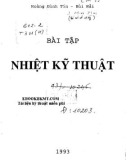 bài tập nhiệt kỹ thuật: phần 1