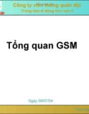 Bài giảng tổng quan GSM