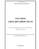 Giáo trình Chất kết dính vô cơ (Ngành: Công nghệ kỹ thuật vật liệu xây dựng - Cao đẳng) - Trường Cao đẳng Xây dựng số 1