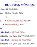 Bài giảng Kỹ thuật điện (9 chương)