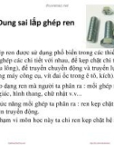 Bài giảng Dung sai lắp ghép - Chương 5: Dung sai lắp ghép ren