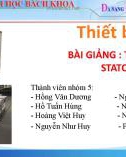 Bài giảng Thiết bị bù: Thiết bị bù STATCOM