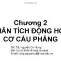 Bài giảng Nguyên lý máy ME3060 (TS Nguyễn Chí Hưng) - Chương 2