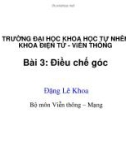 Bài 3 Điều chế góc