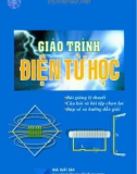 Giáo trình Điện từ học: Phần 1 - TS Lưu Thế Vinh