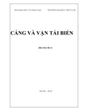 Bài giảng Cảng và vận tải biển