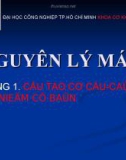 NGUYÊN LÝ MÁY - CẤU TẠO CƠ CẤU CÁC KHÁI NIỆM CƠ BẢN