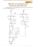 Bài tập 7: Thiết kế và vẽ sơ đồ mạch in mạch AVR 1 pha Việt Nam