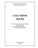 Giáo trình Bảo dưỡng, sửa chữa động cơ không đồng bộ (Nghề: Cơ điện nông thôn) - Trường CĐ Cộng đồng Lào Cai