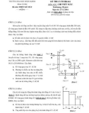Đề thi cuối kỳ môn Chi tiết máy năm 2016 - Trường ĐH Bách Khoa