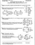 Đề thi cuối kỳ môn Mạch điện C - ĐT
