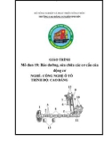 Giáo trình Bảo dưỡng, sửa chữa các cơ cấu của động cơ (Nghề: Công nghệ ô tô - Cao đẳng) - Trường Cao đẳng Cơ giới Ninh Bình (2021)