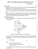 Một cách tính toán móng đài đơn ba cọc - TS. Phan Dũng