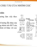 Bài giảng Nền móng - Chương 5.3: Sức chịu tải của nhóm cọc