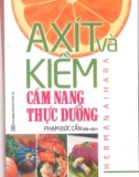 Cẩm nang thực dưỡng: Phần 1