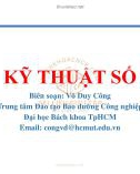 Bài giảng Kỹ thuật số: Chương 6 - Võ Duy Công