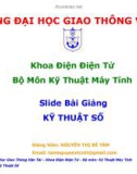 SLIDE BÀI GIẢNG KỸ THUẬT SỐ