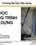 Bài giảng cơ học công trình xây dựng: Chương 3 - Trần Minh Tú