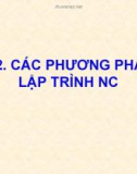 Bài giảng CAD/CAM/CNC: Bài 8 - ĐH Bách khoa TP. HCM