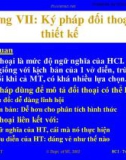 Bài giảng Tương tác người máy: Chương 7 - Ký pháp đối thoại và thiết kế