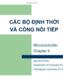 Bài giảng Vi điều khiển: Chapter 8 - Ngô Như Khoa