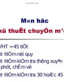 Bài giảng Kỹ thuật chuyển mạch - Phần 1: Các kiến thức tổng quan