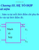 Bài giảng Kỹ thuật số và vi xử lý: Chương 3 - ĐH Bách Khoa