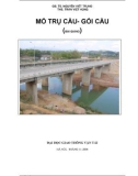 bài giảng mố trụ cầu, gối cầu