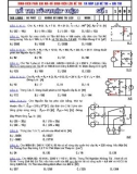 Đề thi Kỹ thuật điện
