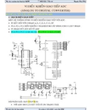 VI ĐIỀU KHIỂN GIAO TIẾP ADC - ĐH Sư Phạm Kỹ Thuật Tp.HCM