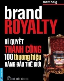 100 thương hiệu hàng đầu thế giới với một số bí quyết thành công