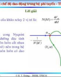 Bài giảng lý thuyết điều khiển tự động - Hệ thống điều khiển phi tuyến part 8