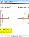 Bài giảng lý thuyết điều khiển tự động - Hệ thống điều khiển phi tuyến part 2