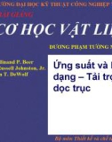 Bài giảng Cơ học vật liệu: Chương 2 - Dương Phạm Tường Minh