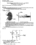 Đáp án đề thi môn Quang điện tử - Lớp DD11DV1