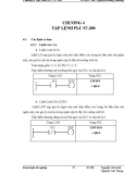 CHƯƠNG 4: TẬP LỆNH PLC S7-200