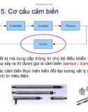 Bài giảng Chương 5: Cơ cấu cảm biến