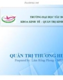 Bài giảng Quản trị thương hiệu: Chương 5 - Lâm Hồng Phong, MBA