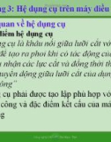 Bài giảng Công nghệ CNC: Chương 3 - TS. Bùi Ngọc Tâm